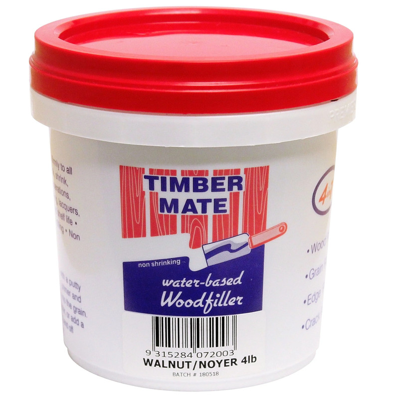 Wood Filler - Water Based - Color:Walnut - Size:4 lb